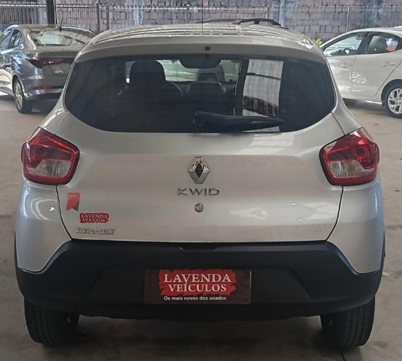 RENAULT KWID ZEN 1.0 2020/2021 LAVENDA VEÍCULOS ARROIO DO MEIO / Carros no Vale