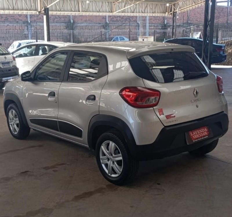 RENAULT KWID ZEN 1.0 2020/2021 LAVENDA VEÍCULOS ARROIO DO MEIO / Carros no Vale