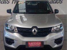 RENAULT KWID ZEN 1.0 2020/2021 LAVENDA VEÍCULOS ARROIO DO MEIO / Carros no Vale