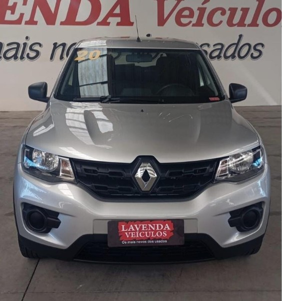 RENAULT KWID ZEN 1.0 2020/2021 LAVENDA VEÍCULOS ARROIO DO MEIO / Carros no Vale