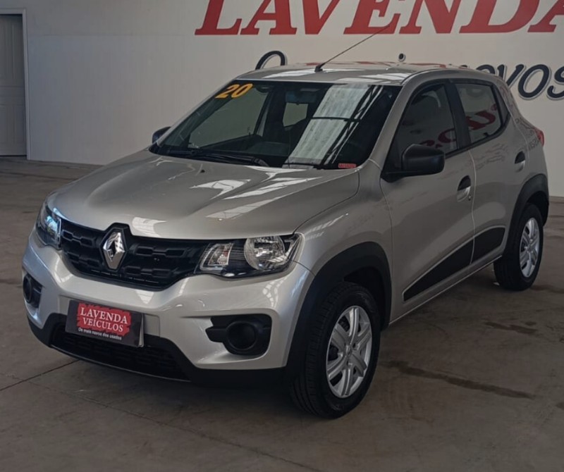 RENAULT KWID ZEN 1.0 2020/2021 LAVENDA VEÍCULOS ARROIO DO MEIO / Carros no Vale