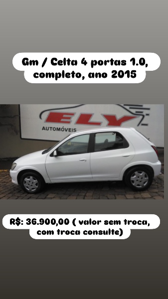 CHEVROLET CELTA 1.0 - 2015