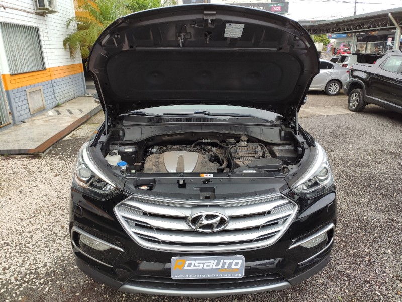 HYUNDAI SANTA FÉ 3.3 MPFI 4X4 7 LUGARES V6 270CV GASOLINA 4P AUTOMÁTICO 2018/2018 ROSAUTO VEÍCULOS VENÂNCIO AIRES / Carros no Vale