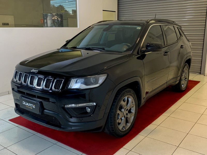 JEEP COMPASS 2.0 16V FLEX LONGITUDE AUTOMÁTICO 2021/2021 DUARTE VEÍCULOS PORTO ALEGRE / Carros no Vale