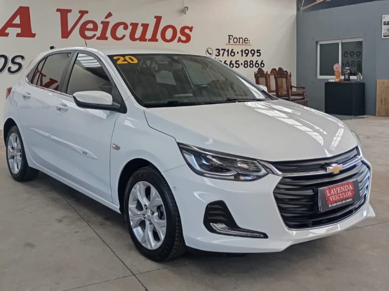 CHEVROLET ONIX 1.0 PREMIER TURBO 2019/2020 LAVENDA VEÍCULOS ARROIO DO MEIO / Carros no Vale