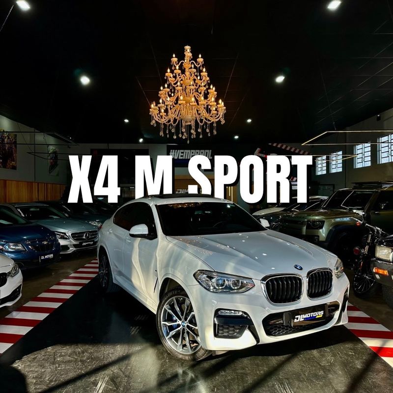 Bmw X4 Xdrive 30i M Sport 2.0 Tb 252cv 2018/2019 DL MOTORS LAJEADO / Carros no Vale