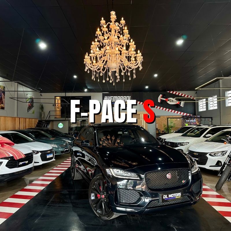 Jaguar Jag Fpace 380cv V6 S 2016/2017 DL MOTORS LAJEADO / Carros no Vale