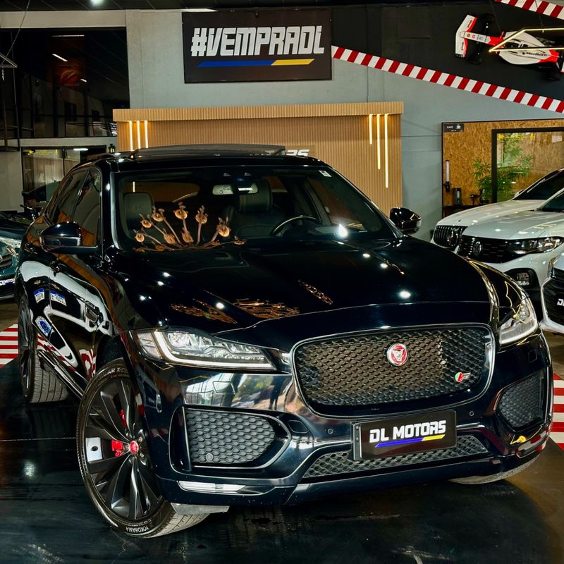 Jaguar Jag Fpace 380cv V6 S 2016/2017 DL MOTORS LAJEADO / Carros no Vale