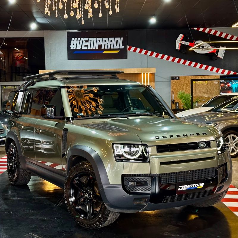 Land Rover Defender110p Se 7l 2020/2020 DL MOTORS LAJEADO / Carros no Vale