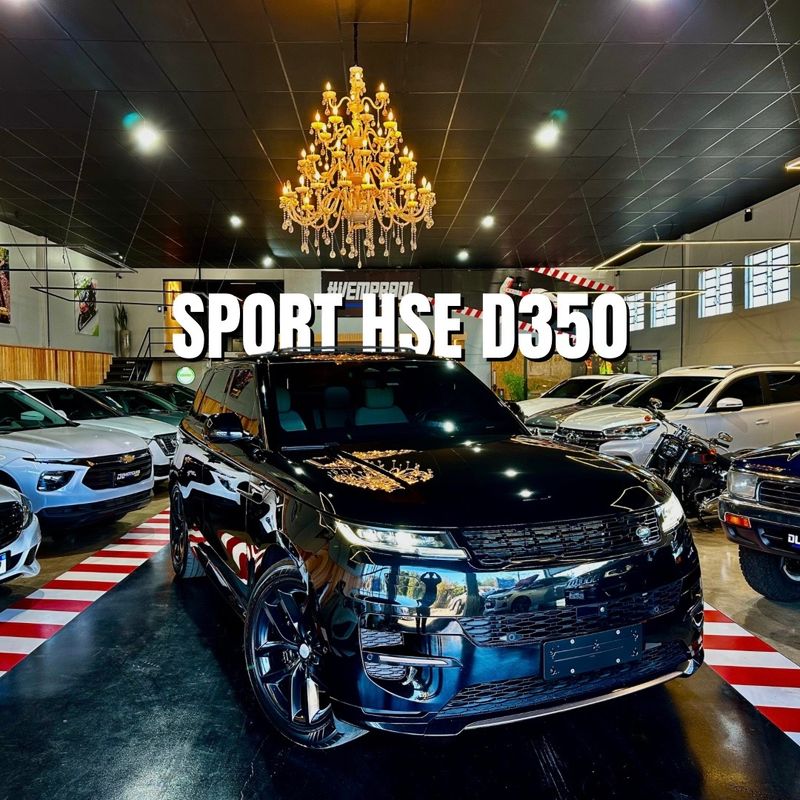 Land Rover Range Rover Sport D350 Hse Dynamic 2023/2024 DL MOTORS LAJEADO / Carros no Vale