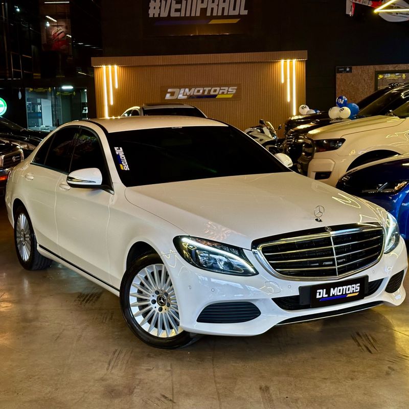 Mercedes-benz C180 1.6 Turbo Exclusive 2018/2018 DL MOTORS LAJEADO / Carros no Vale