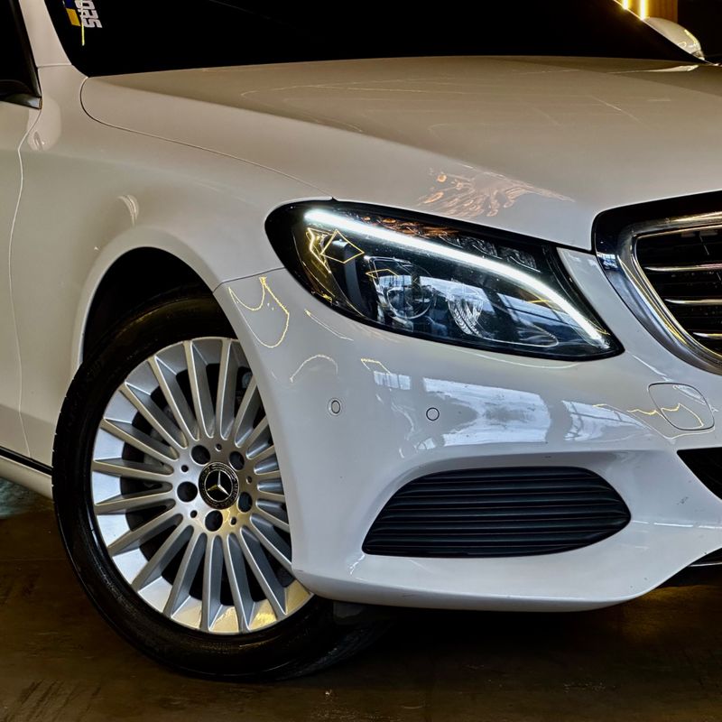 Mercedes-benz C180 1.6 Turbo Exclusive 2018/2018 DL MOTORS LAJEADO / Carros no Vale
