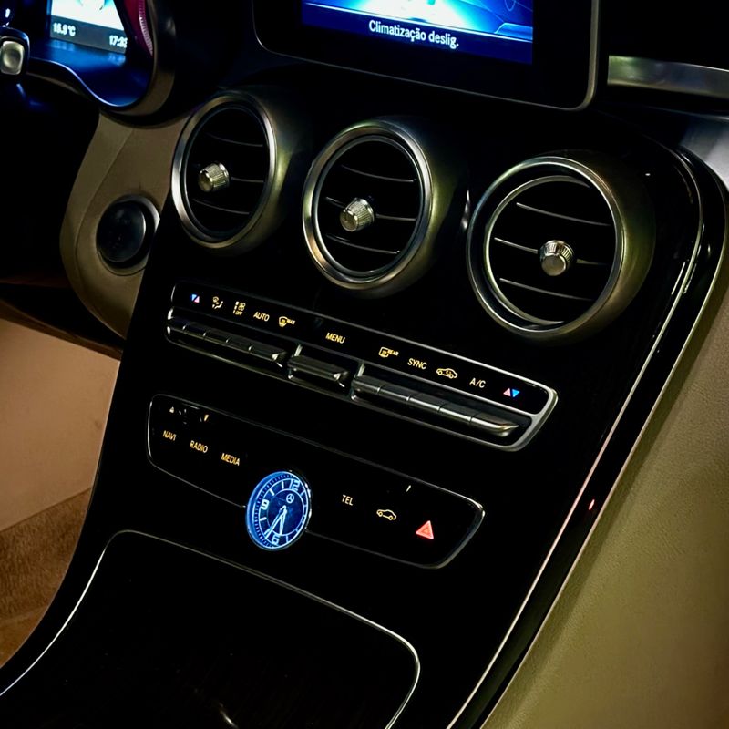 Mercedes-benz C180 1.6 Turbo Exclusive 2018/2018 DL MOTORS LAJEADO / Carros no Vale