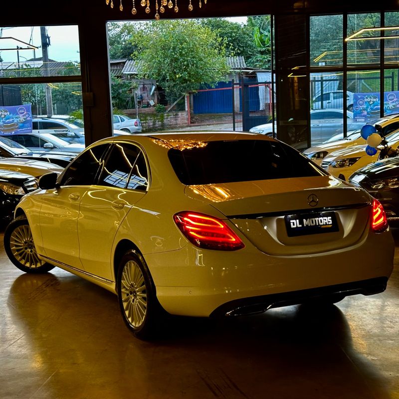 Mercedes-benz C180 1.6 Turbo Exclusive 2018/2018 DL MOTORS LAJEADO / Carros no Vale