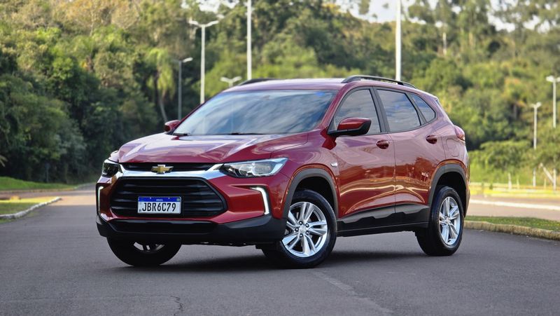 CHEVROLET TRACKER LT 1.0 Turbo 12V 2022/2023 AUTO NÍVEL VEÍCULOS SANTA CRUZ DO SUL / Carros no Vale