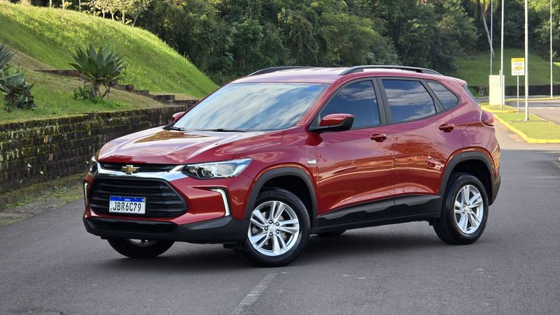 CHEVROLET TRACKER LT 1.0 Turbo 12V 2022/2023 AUTO NÍVEL VEÍCULOS SANTA CRUZ DO SUL / Carros no Vale