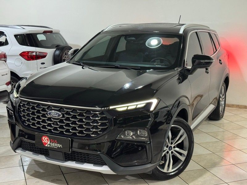 FORD TERRITORY 1.5 GTDI ECOBOOST TITANIUM 16V 2023/2024 SUL SERRA MOTORS CAXIAS DO SUL / Carros no Vale