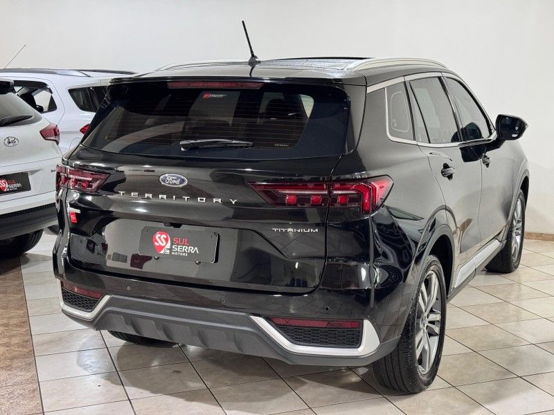 FORD TERRITORY 1.5 GTDI ECOBOOST TITANIUM 16V 2023/2024 SUL SERRA MOTORS CAXIAS DO SUL / Carros no Vale