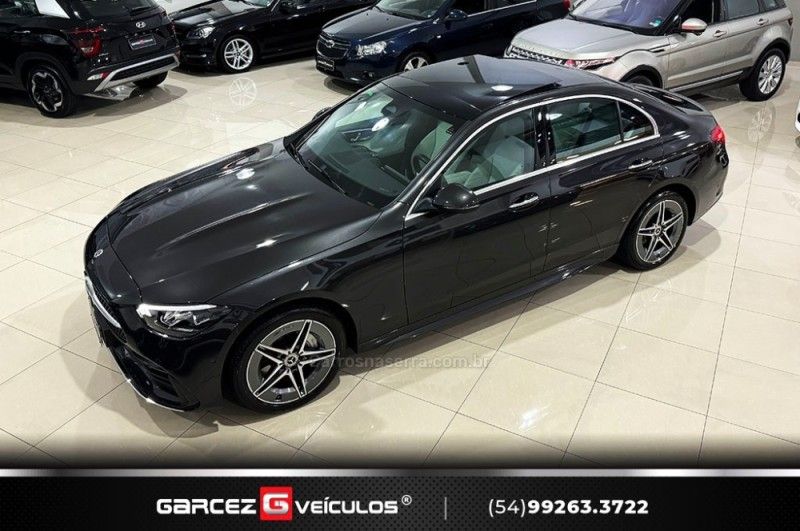MERCEDES-BENZ C 200 1.5 EQ BOOST TURBO AMG LINE HIBRIDO 2022/2022 GARCEZ VEÍCULOS BENTO GONÇALVES / Carros no Vale