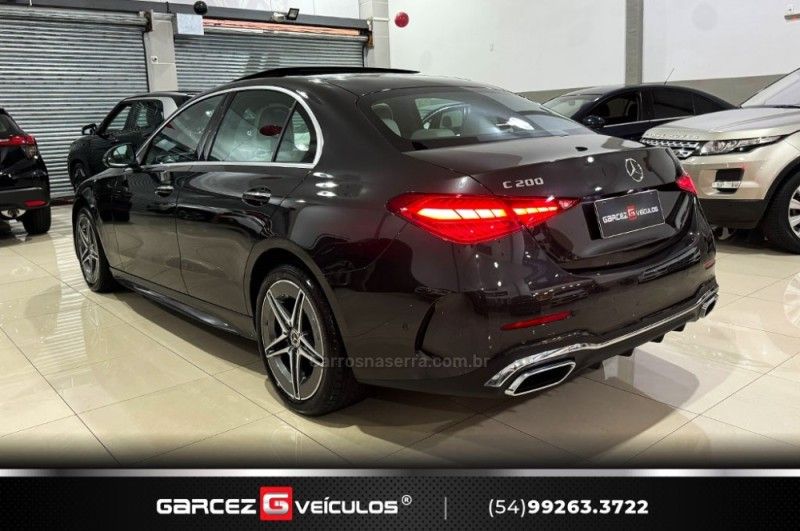 MERCEDES-BENZ C 200 1.5 EQ BOOST TURBO AMG LINE HIBRIDO 2022/2022 GARCEZ VEÍCULOS BENTO GONÇALVES / Carros no Vale