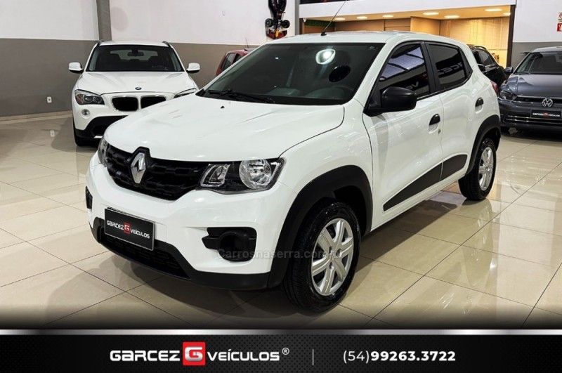 RENAULT KWID 1.0 12V SCE ZEN 2019/2020 GARCEZ VEÍCULOS BENTO GONÇALVES / Carros no Vale