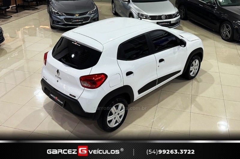 RENAULT KWID 1.0 12V SCE ZEN 2019/2020 GARCEZ VEÍCULOS BENTO GONÇALVES / Carros no Vale