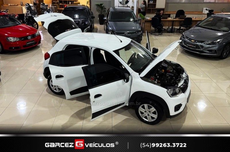 RENAULT KWID 1.0 12V SCE ZEN 2019/2020 GARCEZ VEÍCULOS BENTO GONÇALVES / Carros no Vale