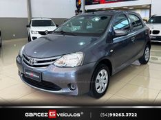 TOYOTA ETIOS 1.3 X 16V 2015/2015 GARCEZ VEÍCULOS BENTO GONÇALVES / Carros no Vale