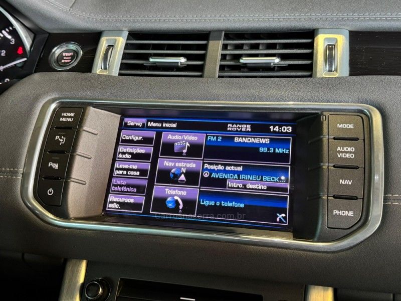 LAND ROVER RANGE ROVER EVOQUE 2.0 DYNAMIC 4WD 16V 2012/2013 GRIFFCAR MULTIMARCAS DOIS IRMÃOS / Carros no Vale