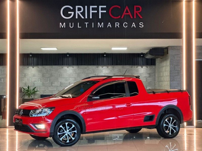VOLKSWAGEN SAVEIRO 1.6 PEPPER CE 8V 2018/2019 GRIFFCAR MULTIMARCAS DOIS IRMÃOS / Carros no Vale
