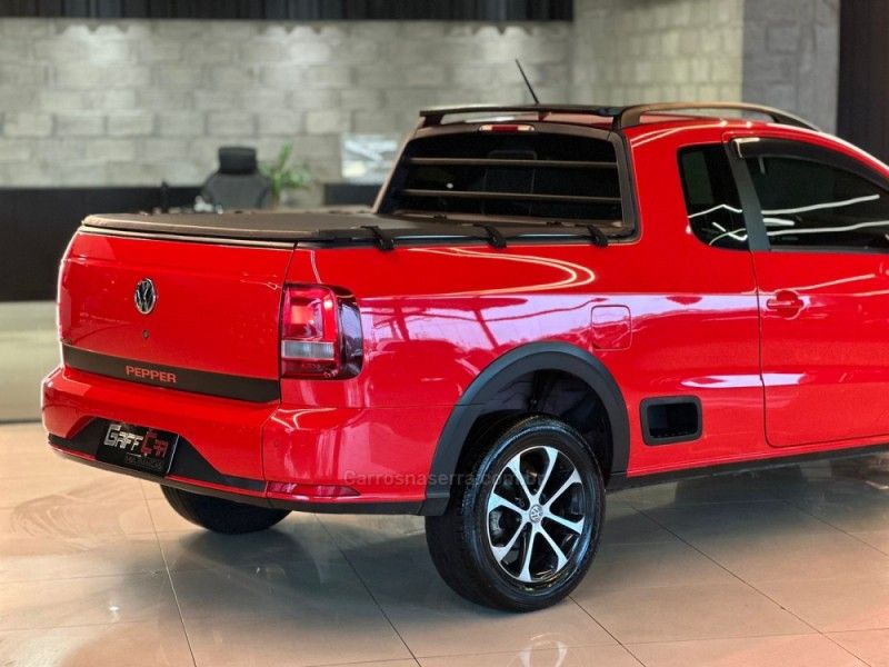 VOLKSWAGEN SAVEIRO 1.6 PEPPER CE 8V 2018/2019 GRIFFCAR MULTIMARCAS DOIS IRMÃOS / Carros no Vale