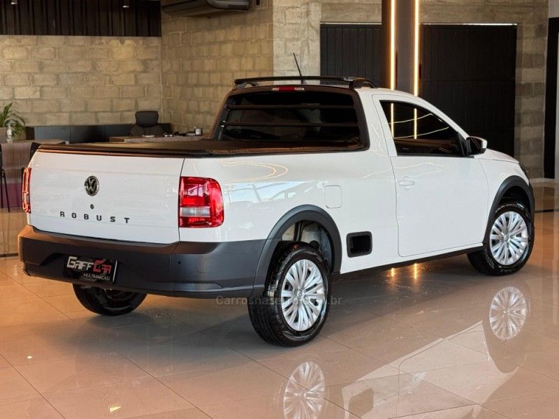VOLKSWAGEN SAVEIRO 1.6 ROBUST CS 8V 2023/2023 GRIFFCAR MULTIMARCAS DOIS IRMÃOS / Carros no Vale