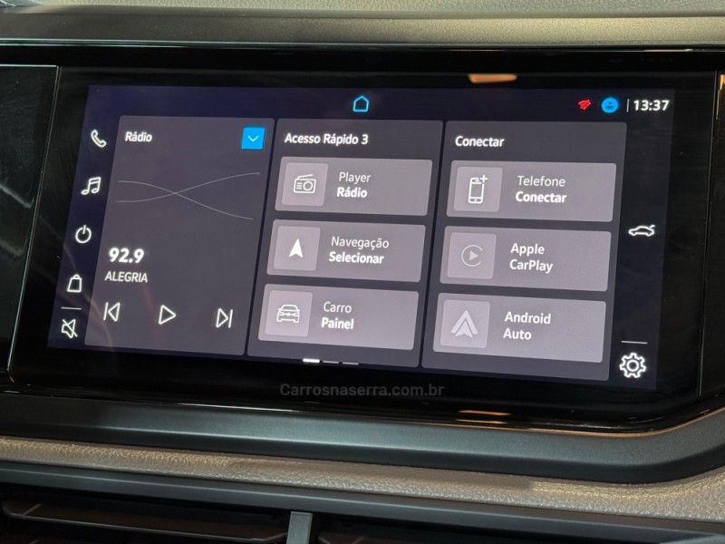 VOLKSWAGEN VIRTUS 1.0 200 TSI COMFORTLINE 2021/2022 GRIFFCAR MULTIMARCAS DOIS IRMÃOS / Carros no Vale