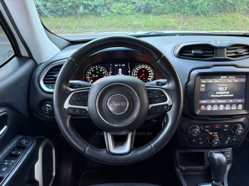 JEEP RENEGADE 1.8 16V LONGITUDE 2020/2021 KASPER VEÍCULOS DOIS IRMÃOS / Carros no Vale