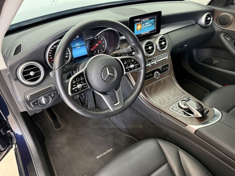 MERCEDES-BENZ C 180 1.6 CGI EXCLUSIVE 16V TURBO 2019/2019 FOCAR VEÍCULOS CAXIAS DO SUL / Carros no Vale