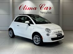 FIAT 500 1.4 CULT 8V AUTOMATIZADO 2013/2014 ÓTIMA CAR FLORES DA CUNHA / Carros no Vale