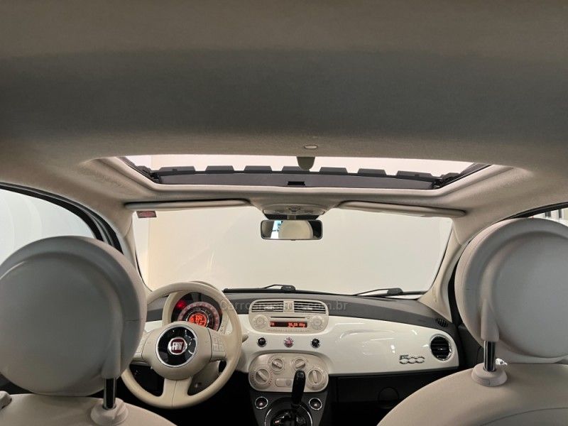FIAT 500 1.4 CULT 8V AUTOMATIZADO 2013/2014 ÓTIMA CAR FLORES DA CUNHA / Carros no Vale