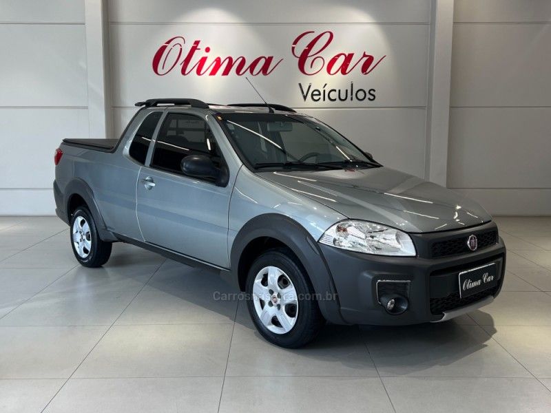 FIAT STRADA 1.4 MPI HARD WORKING CE 8V 2016/2017 ÓTIMA CAR FLORES DA CUNHA / Carros no Vale