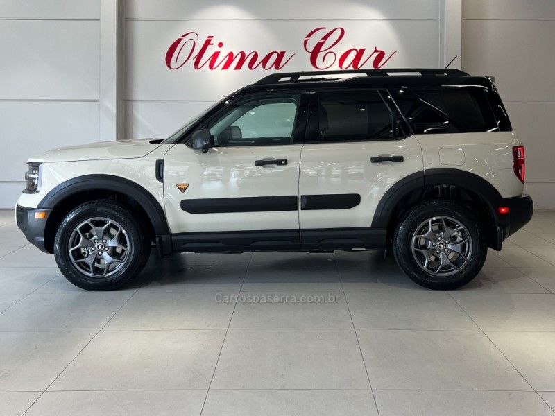 FORD BRONCO 2.0 SPORT BADLANDS 16V 2025/2025 ÓTIMA CAR FLORES DA CUNHA / Carros no Vale