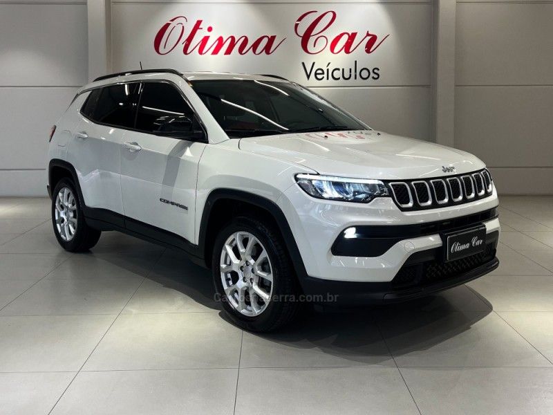 JEEP COMPASS 1.3 SPORT T270 16V TURBO 2023/2023 ÓTIMA CAR FLORES DA CUNHA / Carros no Vale