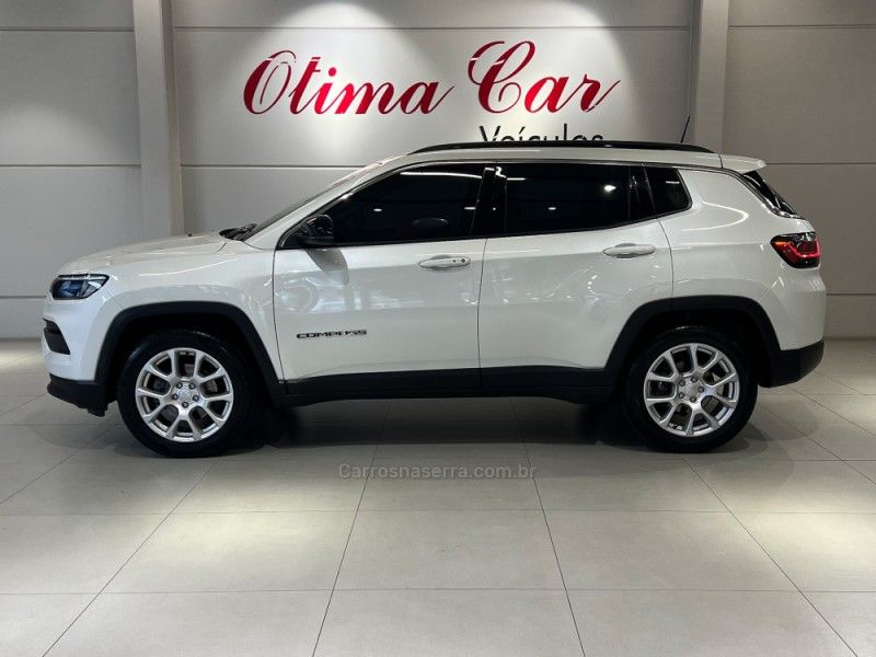 JEEP COMPASS 1.3 SPORT T270 16V TURBO 2023/2023 ÓTIMA CAR FLORES DA CUNHA / Carros no Vale