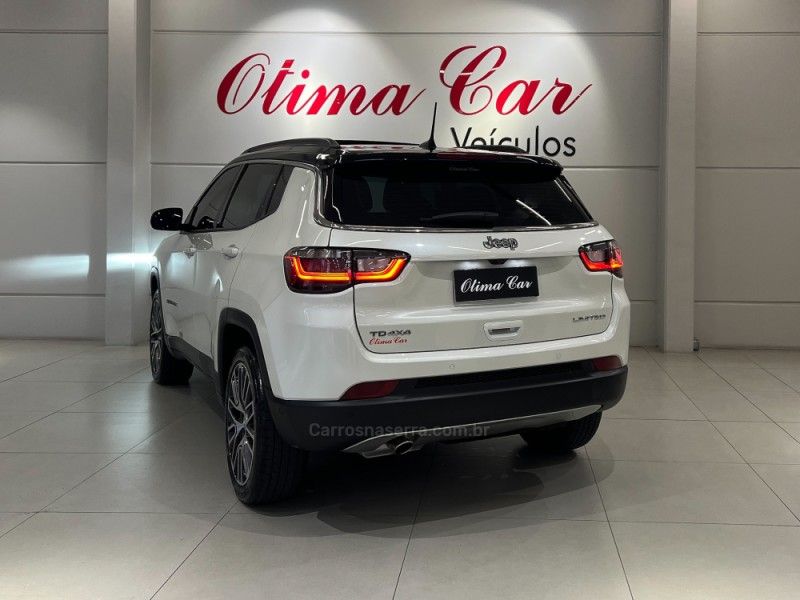 JEEP COMPASS 2.0 LIMITED TD350 TURBO 4X4 2023/2023 ÓTIMA CAR FLORES DA CUNHA / Carros no Vale