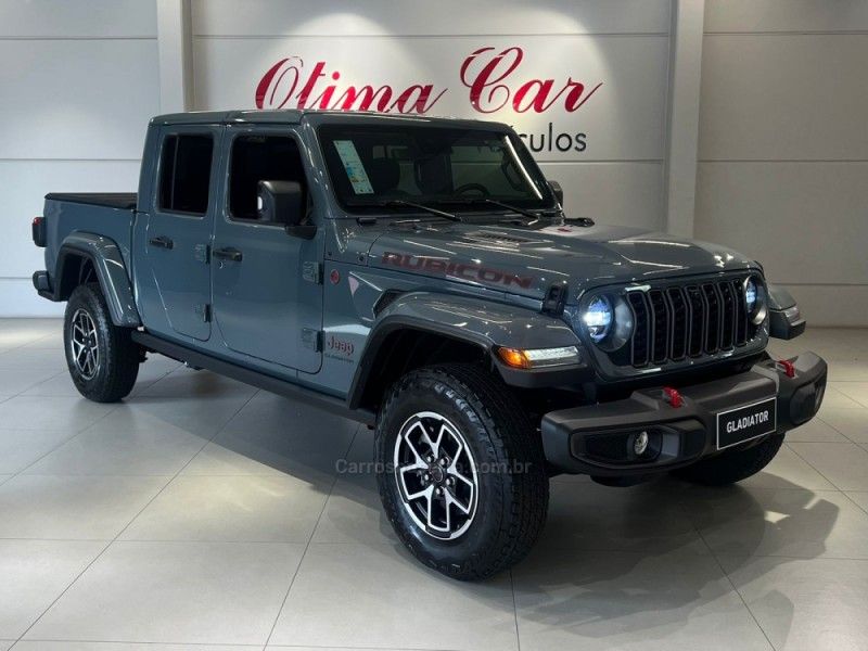 JEEP GLADIATOR 3.6 RUBICON V6 4×4 2024/2024 ÓTIMA CAR FLORES DA CUNHA / Carros no Vale