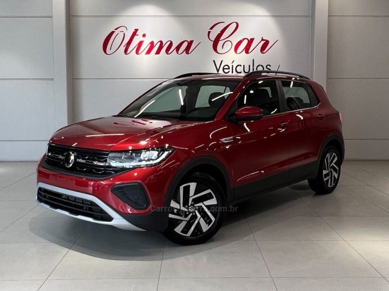 VOLKSWAGEN T-CROSS 1.0 COMFORTLINE TSI 2025/2026 ÓTIMA CAR FLORES DA CUNHA / Carros no Vale