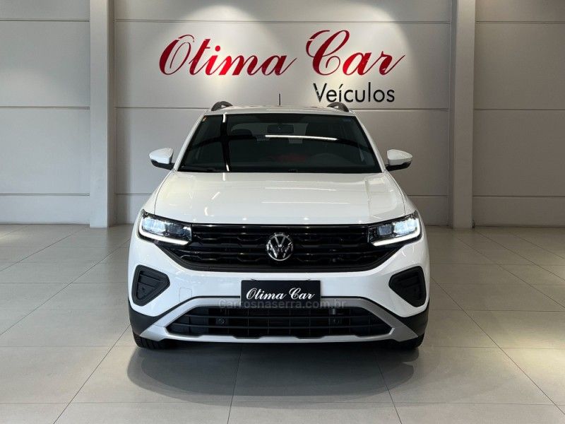VOLKSWAGEN T-CROSS 1.0 TSI 12V 2024/2025 ÓTIMA CAR FLORES DA CUNHA / Carros no Vale