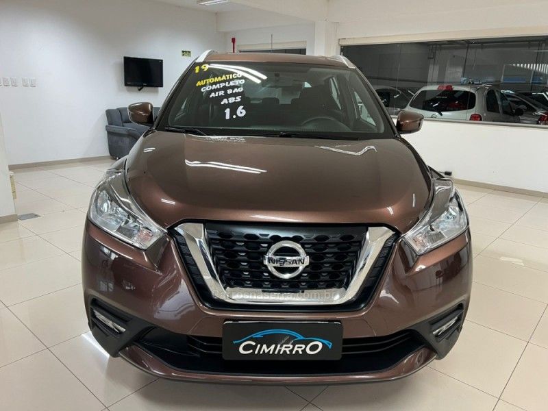 NISSAN KICKS 1.6 16V SV XTRONIC 2018/2019 CIMIRRO AUTOMÓVEIS TAQUARA / Carros no Vale