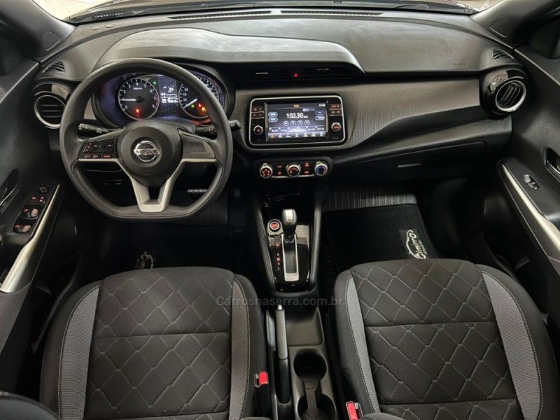NISSAN KICKS 1.6 16V SV XTRONIC 2018/2019 CIMIRRO AUTOMÓVEIS TAQUARA / Carros no Vale