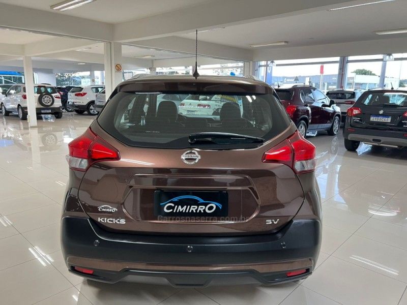 NISSAN KICKS 1.6 16V SV XTRONIC 2018/2019 CIMIRRO AUTOMÓVEIS TAQUARA / Carros no Vale