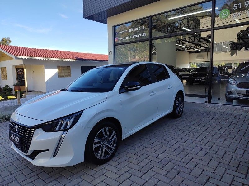 PEUGEOT 208 1.6 GRIFFE 16V 2022/2022 AWD MULTIMARCAS LAJEADO / Carros no Vale