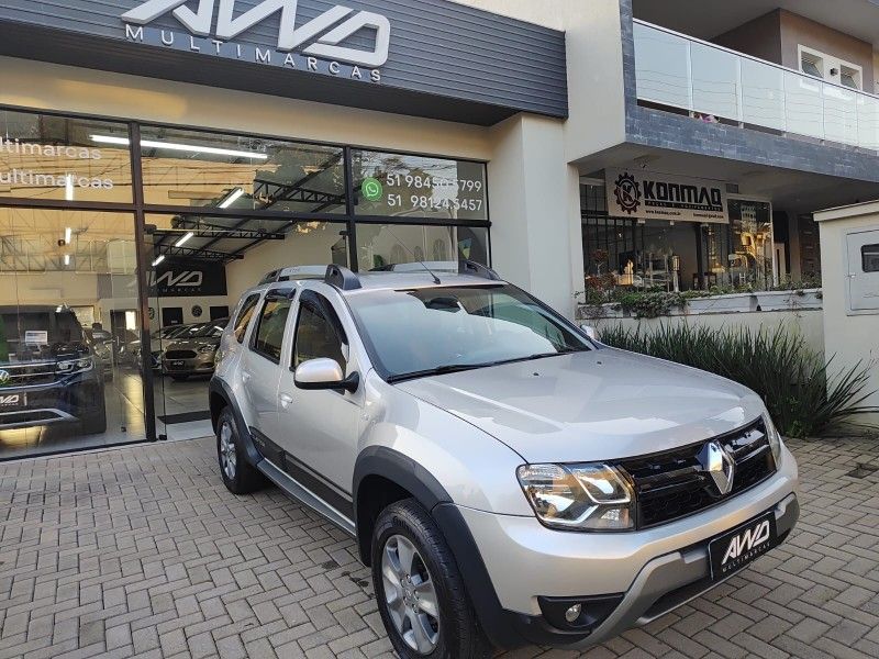 RENAULT DUSTER 1.6 DYNAMIQUE 4X2 16V 2018/2018 AWD MULTIMARCAS LAJEADO / Carros no Vale